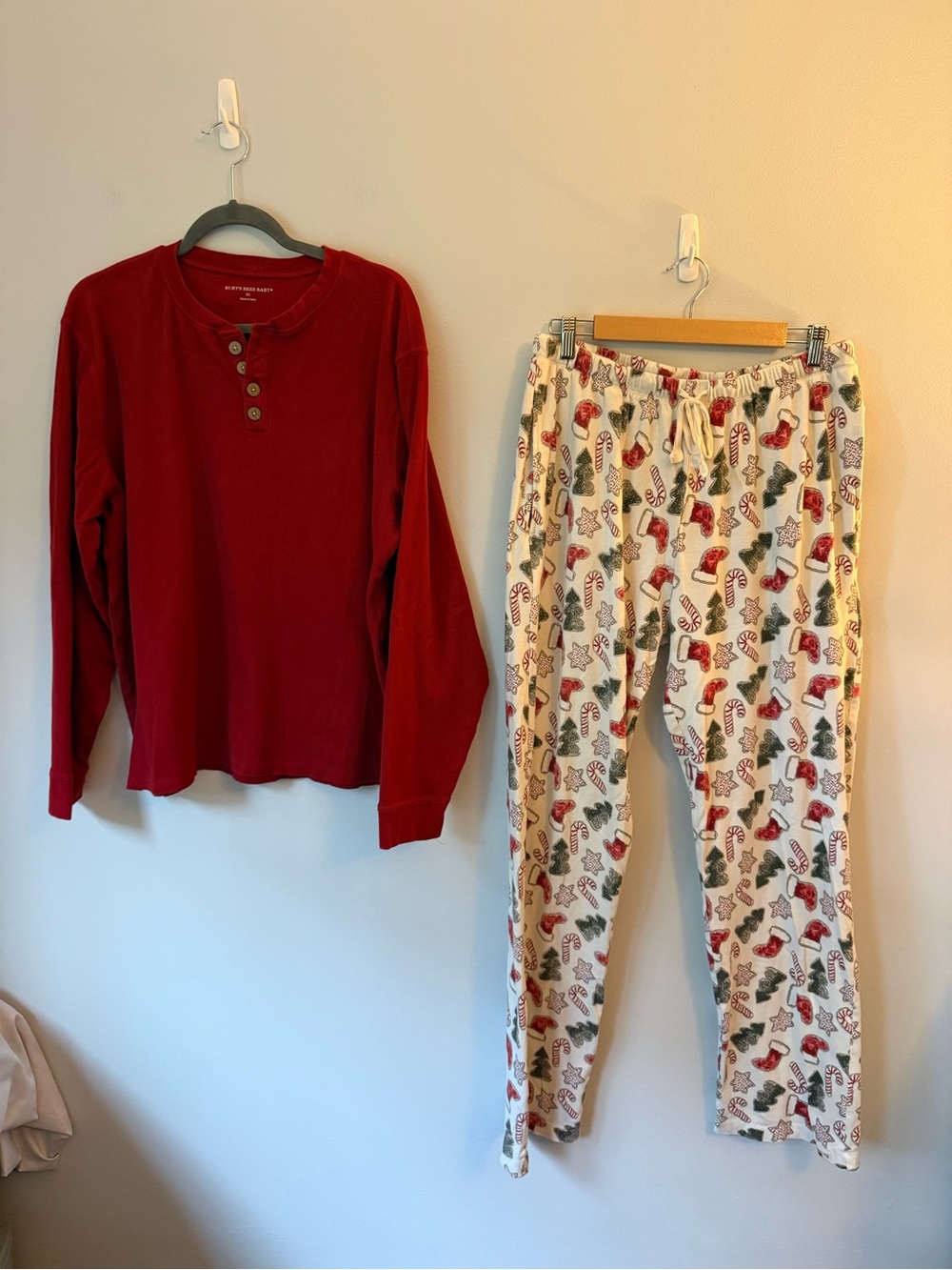 Burts Bees Baby Christmas Pajama Set